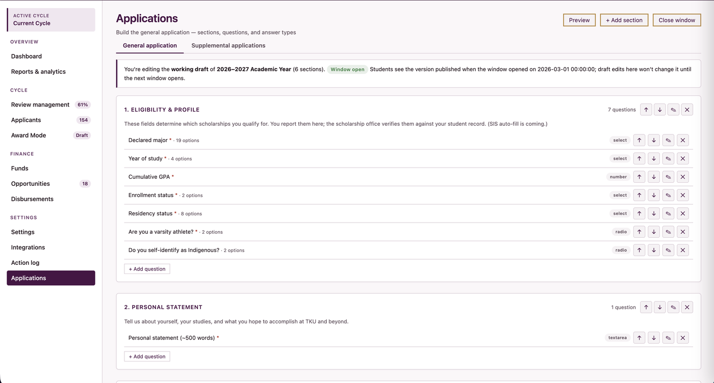 The Aureus application builder